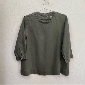 Muji Linen Blouse